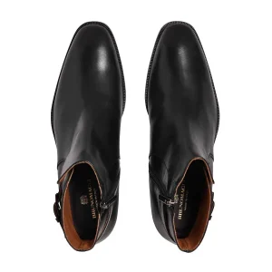 Bruno Magli Dress Shoes^Angiolini Leather Dress Boot Black