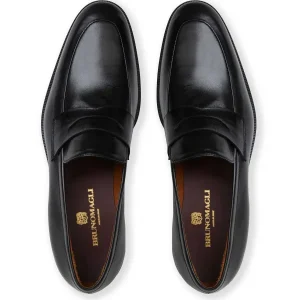Bruno Magli Dress Shoes^Maioco Slip On Loafer Black Leather