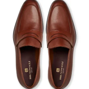 Bruno Magli Dress Shoes^Maioco Slip On Loafer Leather Cognac