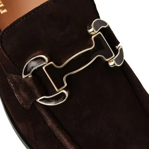 Bruno Magli Flats & Loafers^Natalie Square Toe Loafer Brown Suede