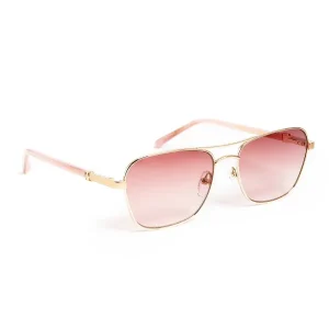 Bruno Magli Sunglasses^Playa Aviator Sunglasses Gold