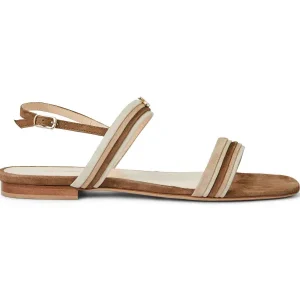 Bruno Magli Sandals & Slides^Portia Sandal Brown/Natural Suede Brown Suede