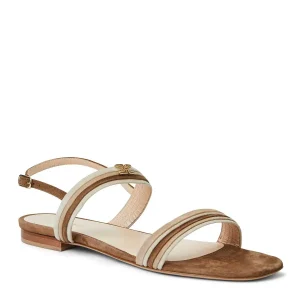 Bruno Magli Sandals & Slides^Portia Sandal Brown/Natural Suede Brown Suede