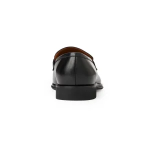 Bruno Magli Dress Shoes^Raging Bit Leather Loafer Black
