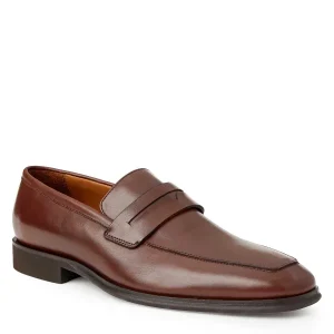Bruno Magli Dress Shoes^Raging Leather Penny Loafer Cognac