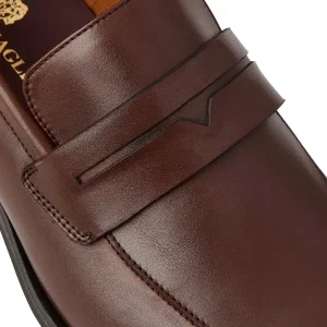 Bruno Magli Dress Shoes^Raging Leather Penny Loafer Cognac