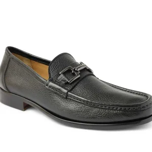 Bruno Magli Dress Shoes^Trieste Classic Leather Moccasin Black Cervo