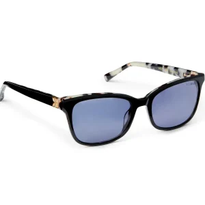 Bruno Magli Sunglasses^Vales Women's Limited Edition Cat-Eye Sunglasses Black